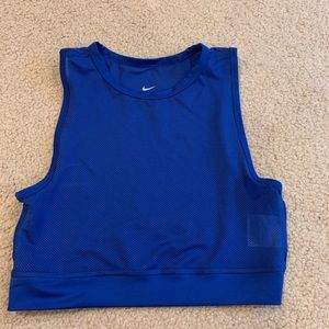 Nike Blue Muscle Tank